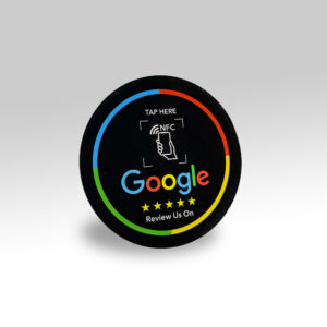 Pegatina Acrílica para mesas (Black) NFC NTAG 215 (13,56 MHz)