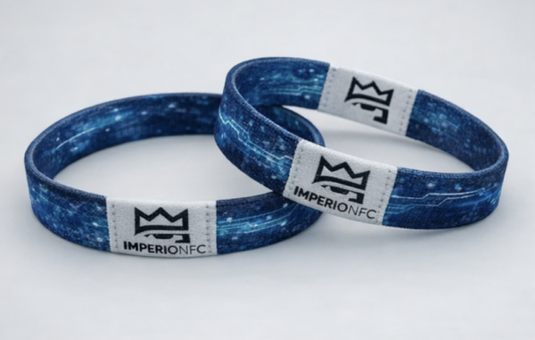 Pulsera NFC Personalizada(1) Pulseras NFC Personalizadas (Elásticas)